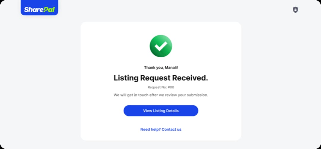 Submit for review.